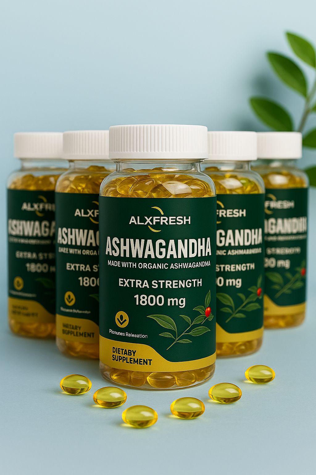 Ashwagandha 1800Mg - Anti-stress & sommeil réparateur